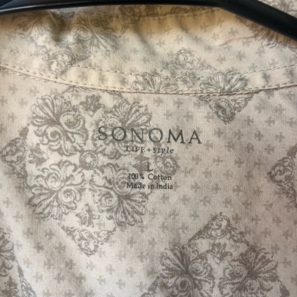 Tan button down - Picture 2 of 3